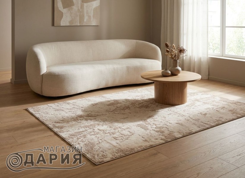 Тъкан килим KAVITA 723 cream/beige